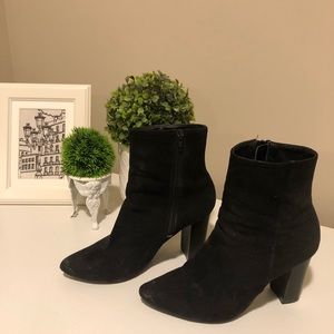 Black Suede Ankle boots